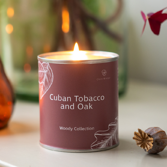 Cuban Tobacco and Oak Candle or Wax Melts