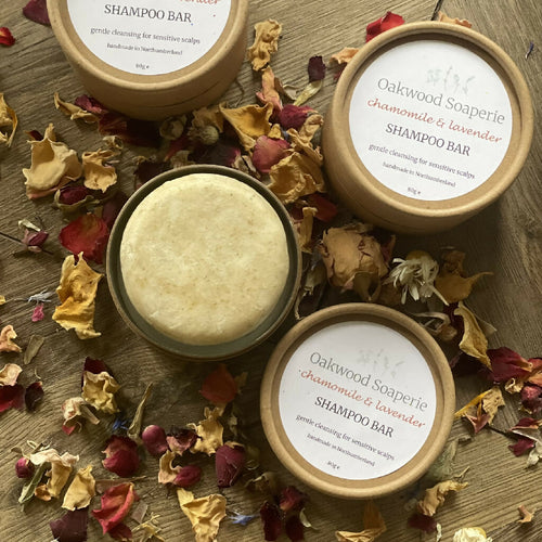 Chamomile & Lavender shampoo bar