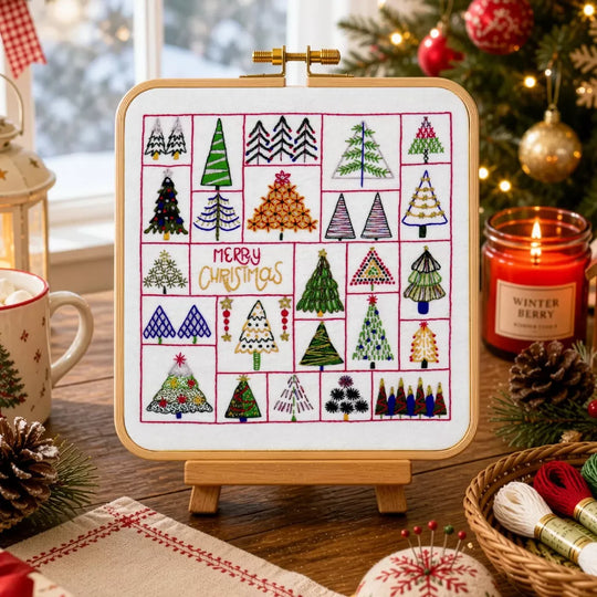 Oh Christmas Tree Hand Embroidery Kit