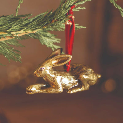 Vitus the Hare Hanging Christmas Decoration