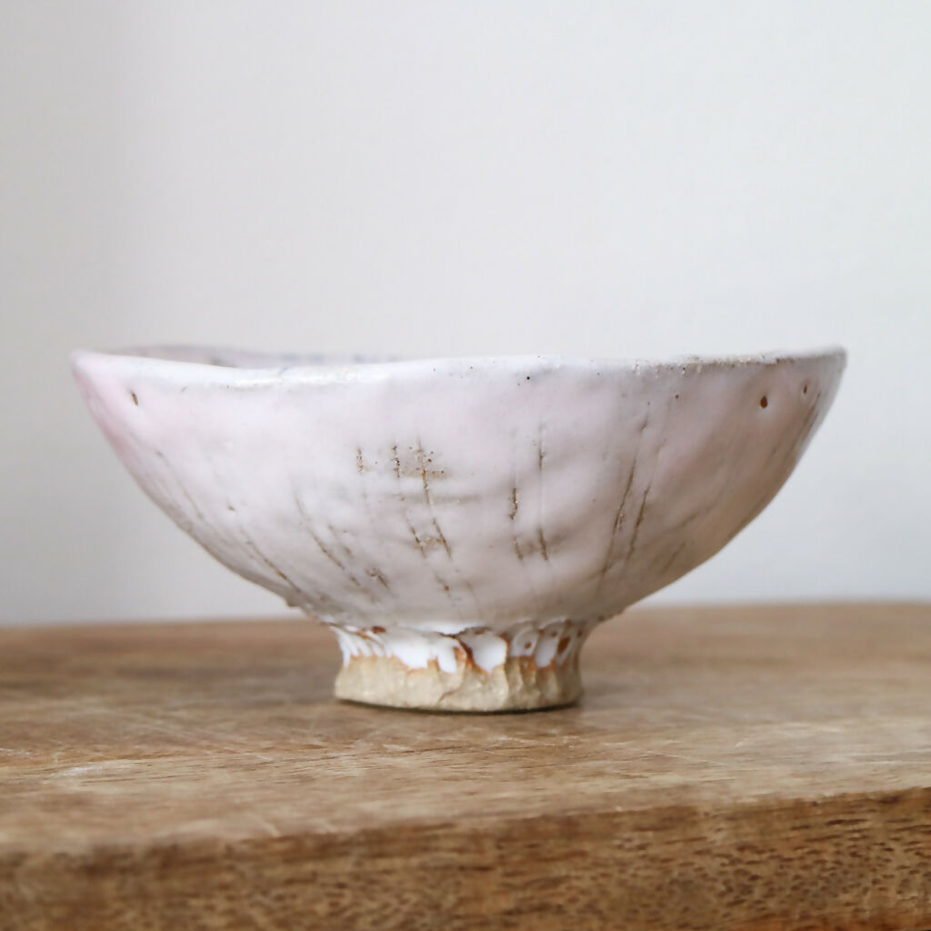 Handmade Stoneware Bowl in Reindeer  Design-07