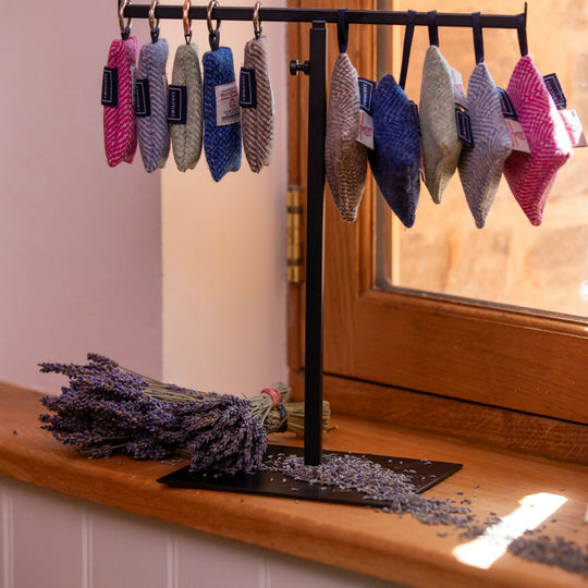 Chilcott Harris Tweed® Lavender Bags and Key Chains