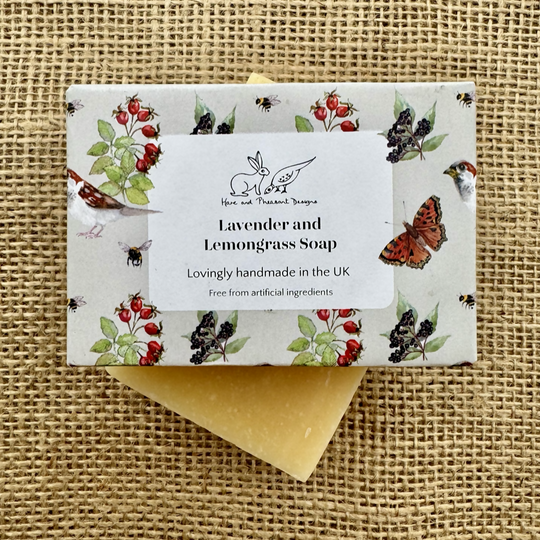 Handmade Lavender and Lemongrass Soap