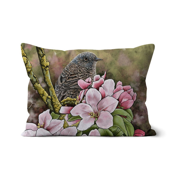 Spring Dunnock Cushion