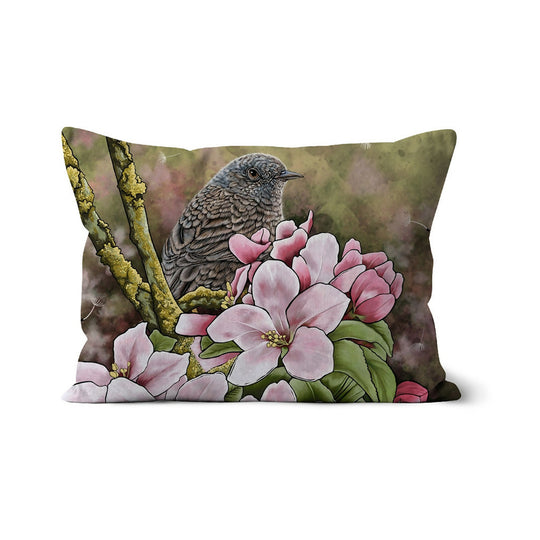 Spring Dunnock Cushion