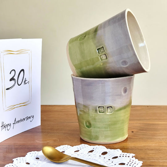 30th Birthday And Wedding Anniversary Mug Tumbler