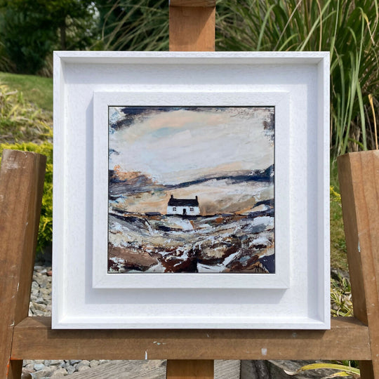 'Solitude’ | Framed Scottish Highlands Bothy Wall Art