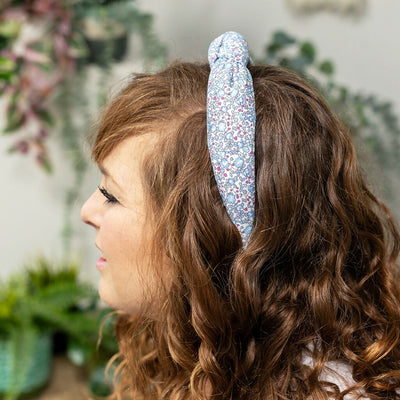 Liberty Padded Knot Headband - Eloise D Print
