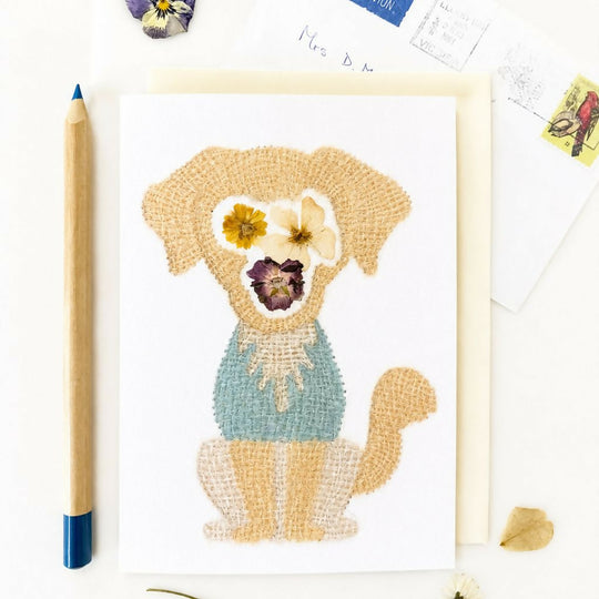 Aubrey The Labrador Birthday Card