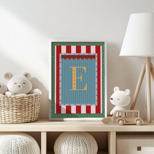 Circus Alphabet Print