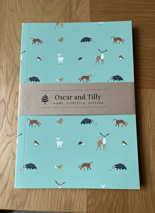 A5 Notebook – Woodland Design