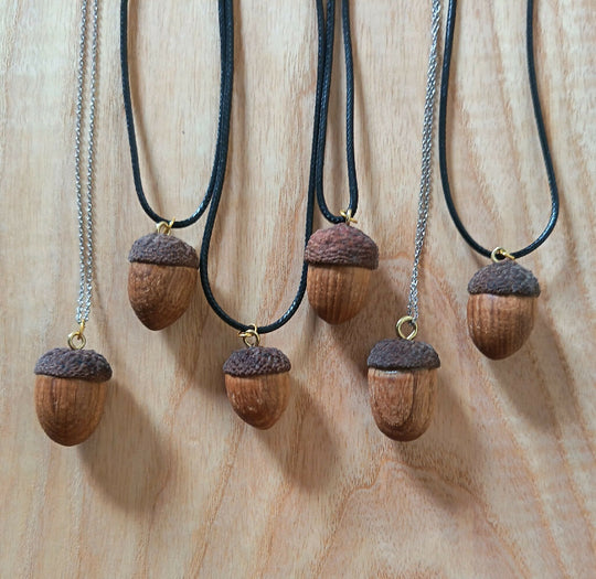 Oak Acorn Necklace