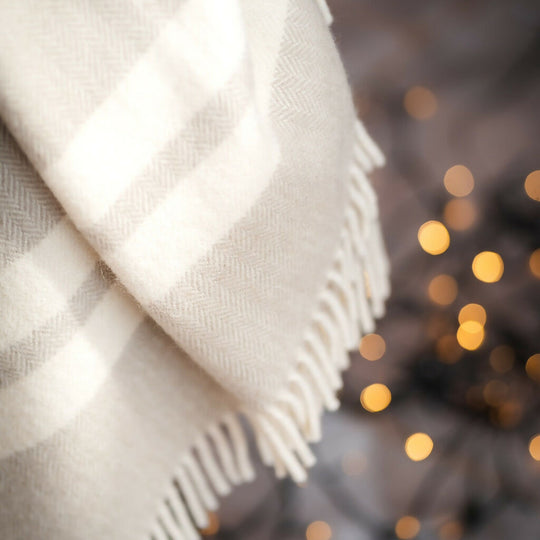 Chilcott Timeless Blanket - Natural Linen