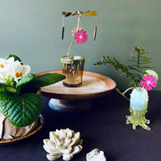 Red Campion Candle Carousel