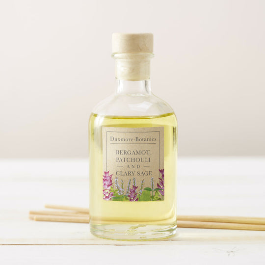 Botanical Reed Diffuser - Bergamot, Patchouli & Clary Sage