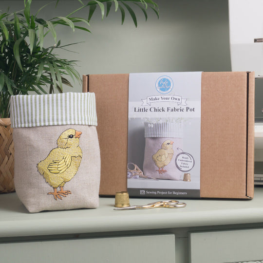 Make Your Own Little Chick Fabric Pot Sewing Kit