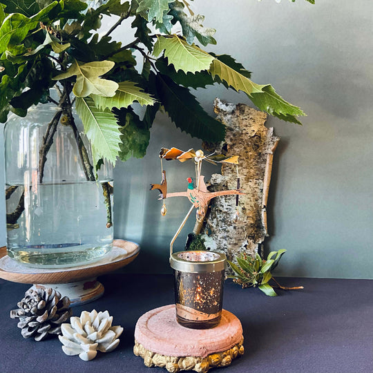 Pheasant Candle Carousel