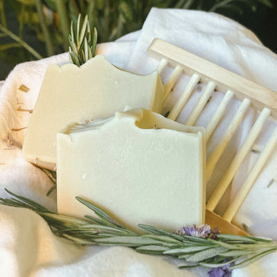 Herbal Soap: Rosemary, Sage, Lavender Goat's Milk Soap