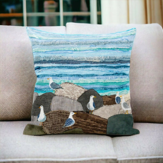 Seagulls Luxury Cushion