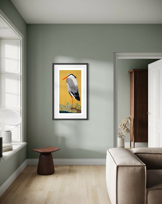 Mr Heron - Limited Edition Print