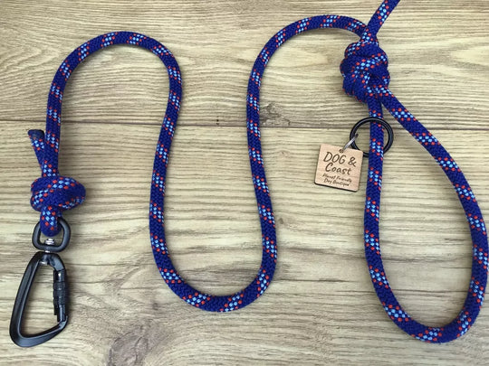 Climbing Rope Lead - Navy Blue