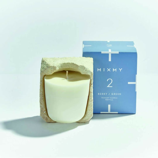 2. Berry / Green Primary Candle Refill