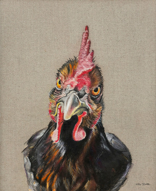 Molly soft pastel fine A4 art print