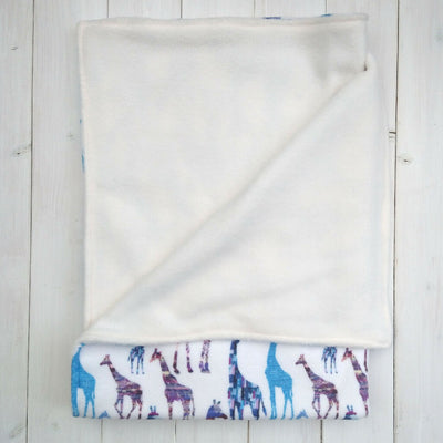 Giraffe Print Baby and Toddler Blanket