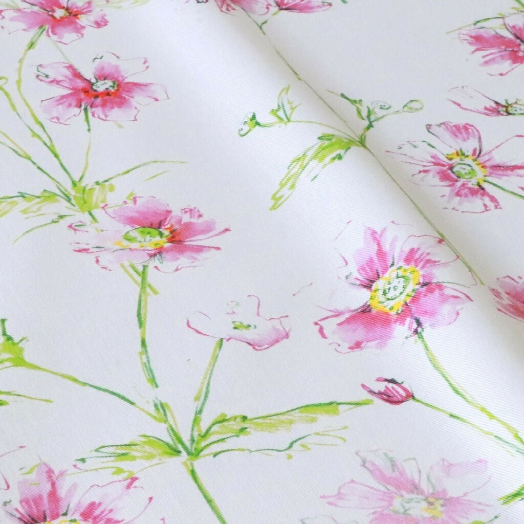 Anemone in Bloom Soft Furnishing Fabric