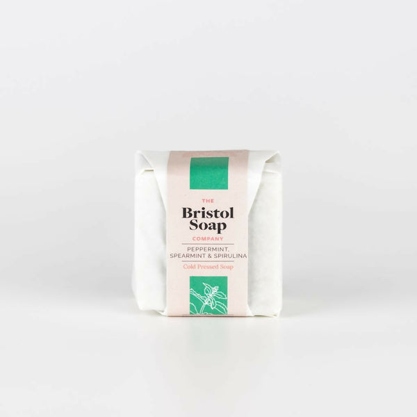 Peppermint, Spearmint and Spirulina Soap