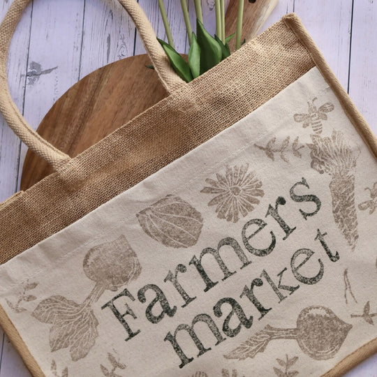 Farmers Market Shopping Bag