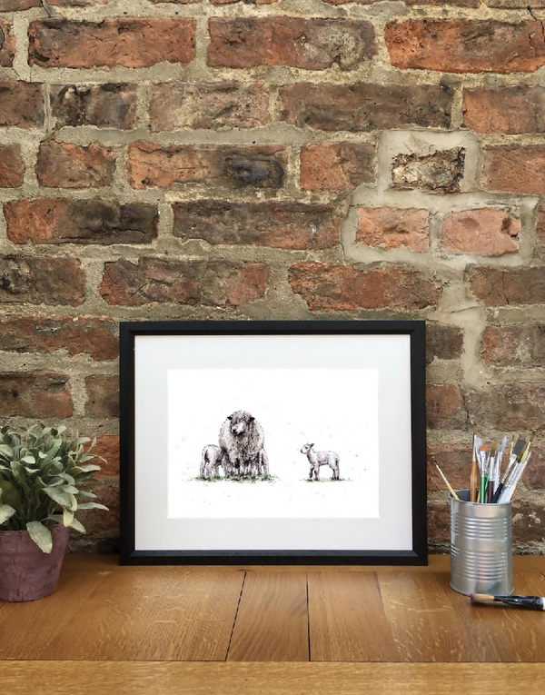 Three's A Crowd | Signed Limited Edition Print