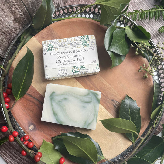 Oh Christmas Tree! Pine, Juniper & Bergamot Merry Christmas Handmade Soap
