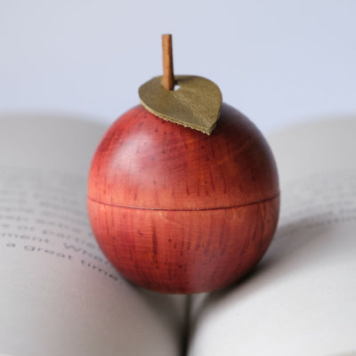'I Love You To The Core' Secret Message Wooden Apple