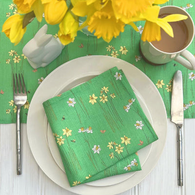 daffodil napkin set up3