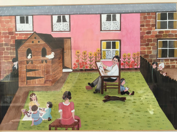 Dai Romantic Paints his Family