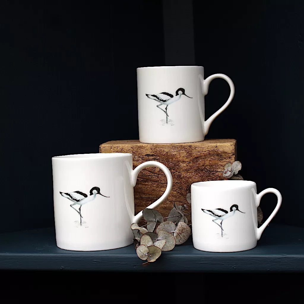 Bone China Mugs in Avocet