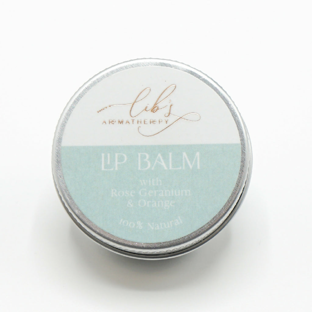 A lip balm front view