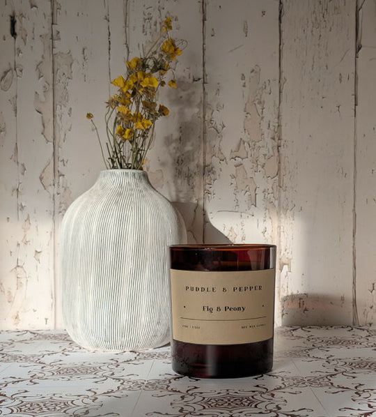 Fig & Peony Soy Candle