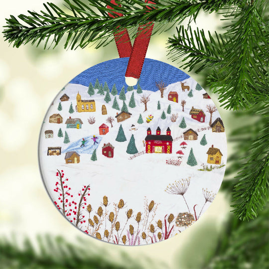 Winter Wonderland Ceramic Tree Decoration