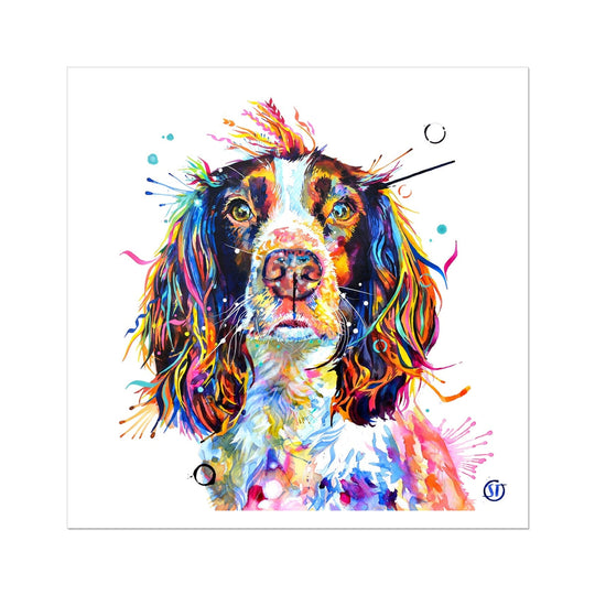 Ivy the Sprocker Spaniel Fine Art Print