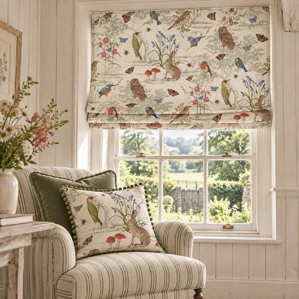 Countryside Fabric White per metre