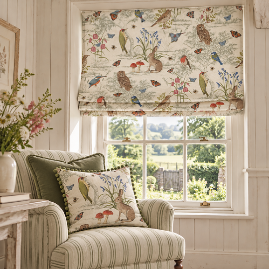 Countryside Fabric White per metre