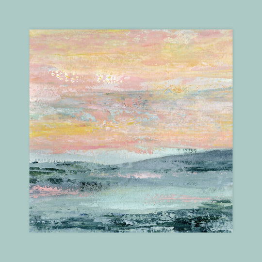 'See the Glimmers’ Seascape Art Print