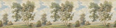 watercolor landscape period print