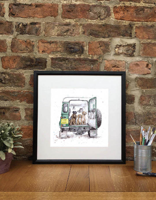 All Aboard | Personalised Signed Limited Edition Print