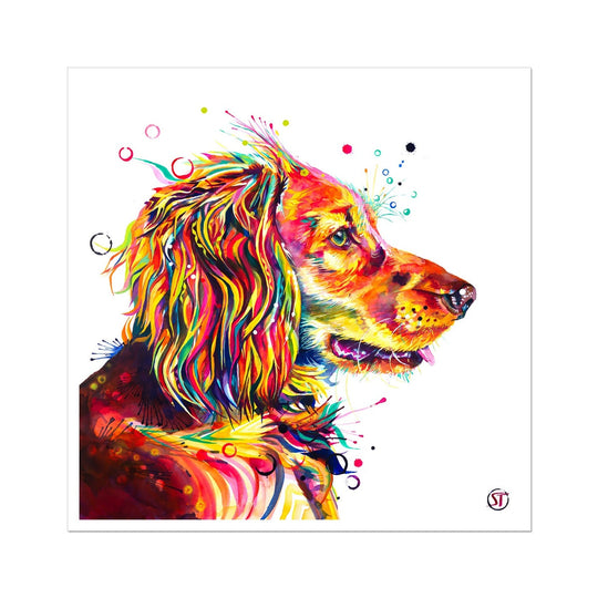 Wesley the Cocker Spaniel Fine Art Print
