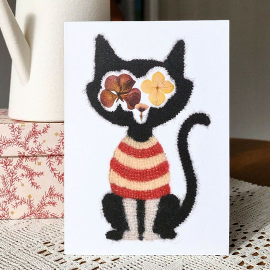 Otto The Cat Birthday Card