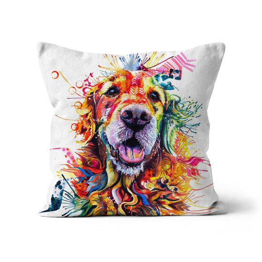 Monty the Golden Retriever Cushion