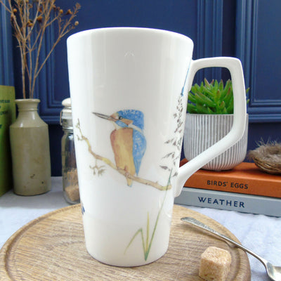 kingfisher fine bone china mug